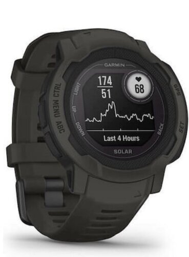 Περισσότερες πληροφορίες για "GARMIN Instinct 2 Solar Graphite Smartwatch"