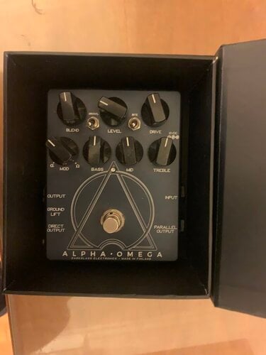 Περισσότερες πληροφορίες για "Darkglass Alpha Omega distortion πετάλι για μπάσο"