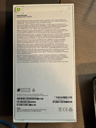 Περισσότερες πληροφορίες για "Apple iPhone 15 Pro Max Smartfon (Τιτάνιο/256 GB)"