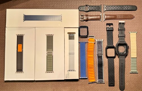 Περισσότερες πληροφορίες για "Apple Watch Bands 42/45/49mm"