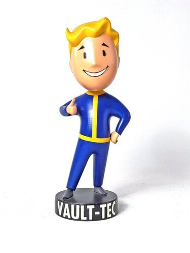 Περισσότερες πληροφορίες για "Φιγούρα Fallout Vault Boy Charisma Bobblehead 23εκ."