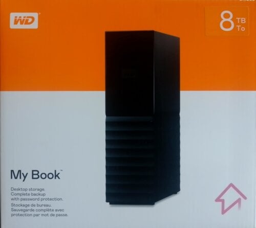 Περισσότερες πληροφορίες για "WD MY BOOK 8TB"