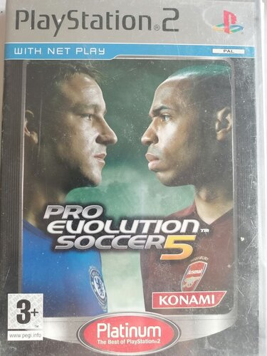 Περισσότερες πληροφορίες για "Pro Evolution Soccer 5 PS2 + κάρτα μνήμης"