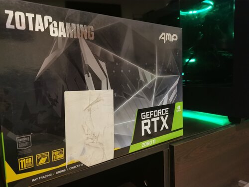 Περισσότερες πληροφορίες για "Zotac GAMING GeForce RTX 2080 Ti AMP"