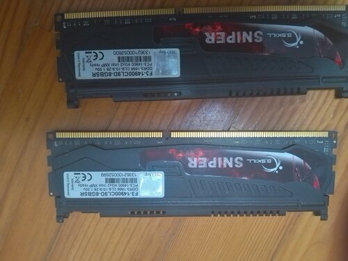 Περισσότερες πληροφορίες για "2x4 gb  DDR3-1866 - και διάφορες Ram DDR3, DDR2, DDR"