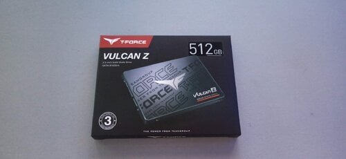 Περισσότερες πληροφορίες για "Team Group T-FORCE VULCAN Z (512 GB/SATA III)"