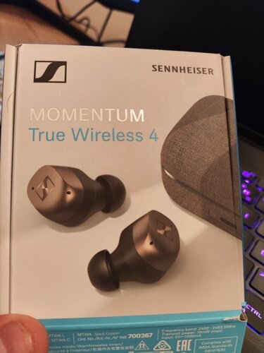 Περισσότερες πληροφορίες για "Sennheiser momentum true wireless 4 (ανταλλαγη και με over ear)"