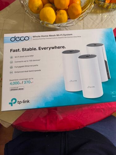 Περισσότερες πληροφορίες για "TP-Link Deco M4 (3-pack) AC1200 Whole Home Mesh Wi-Fi System"