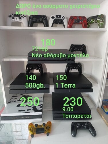 Περισσότερες πληροφορίες για "Ps4 και ps5 όλων των ειδών"