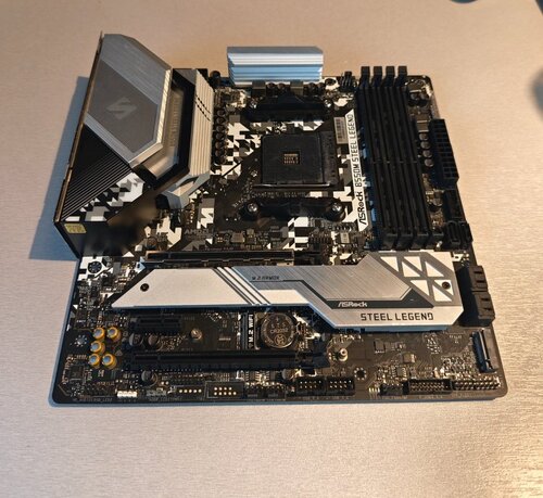 Περισσότερες πληροφορίες για "Asrock B550M Steel Legend"