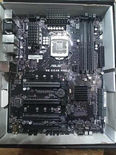 Περισσότερες πληροφορίες για "Asus WS C246M Pro Motherboard Micro ATX με Intel 1151 Socket"