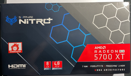 Περισσότερες πληροφορίες για "Sapphire Radeon RX 5700 XT 8G GDDR6 Nitro+"