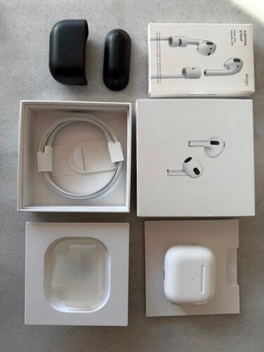 Περισσότερες πληροφορίες για "Apple AirPods (3rd generation) (Άσπρο)"