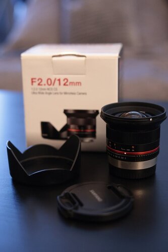 Περισσότερες πληροφορίες για "Samyang 12mm f2 fujifilm x mount"