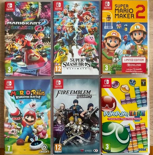 Περισσότερες πληροφορίες για "Διάφορα Switch Games"