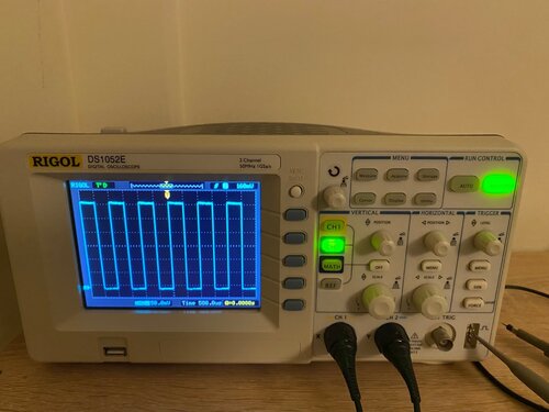 Περισσότερες πληροφορίες για "Rigol DS1052E 50MHz Digital Oscilloscope (Παλμογράφος)"