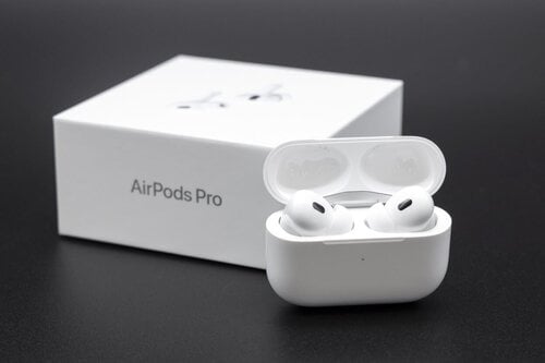 Περισσότερες πληροφορίες για "Ακουστικά Bluetooth Apple AirPods Pro 2nd Gen Type-C με MagSafe Charging Case - Λευκά"