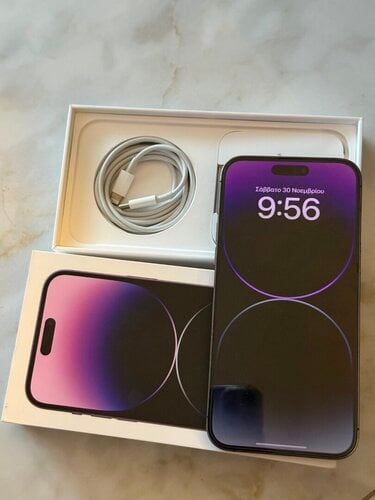 Περισσότερες πληροφορίες για "iPhone 14 Pro Max 256 GB Deep Purple"