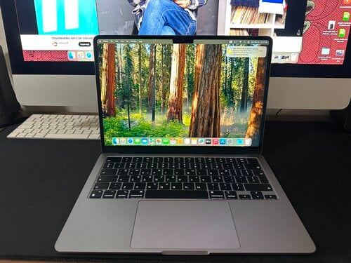 Περισσότερες πληροφορίες για "MacBook Air 13.6" (2022) QHD+ (M2-8‑core/16GB/256GB SSD) Space Grey (δειτε περιγραφη)"