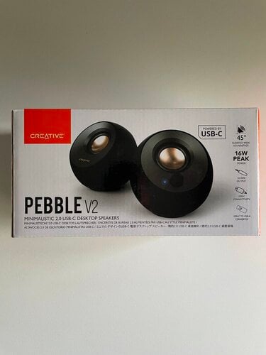 Περισσότερες πληροφορίες για "Ηχεία Creative Pebble v2 - 8W - Μαύρα  (Σφραγισμένα)"