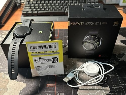 Περισσότερες πληροφορίες για "Huawei WATCH GT 3 Active (46mm/Μαύρο/Πλαστικό, Ανοξείδωτο ατσάλι)"