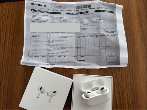 Περισσότερες πληροφορίες για "Apple AirPods Pro (1st generation) (Άσπρο)"