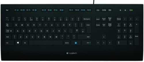 Περισσότερες πληροφορίες για "Logitech K280e (Μαύρο/USB)"