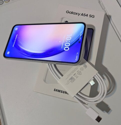 Περισσότερες πληροφορίες για "Samsung Galaxy A54 5G (Άσπρο/256 GB)"