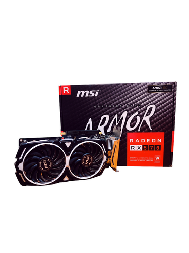 Περισσότερες πληροφορίες για "MSI RADEON RX570 ARMOR 8G OC"