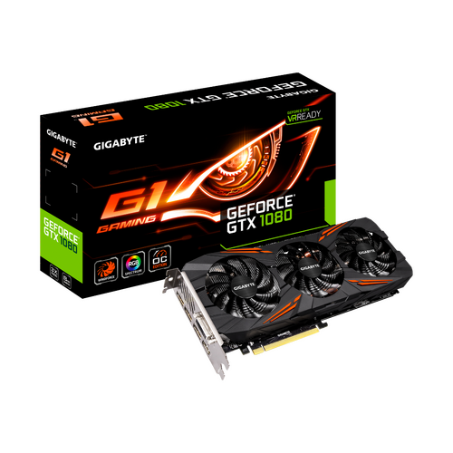 Περισσότερες πληροφορίες για "Gigabyte GeForce GTX 1080 G1 Gaming"