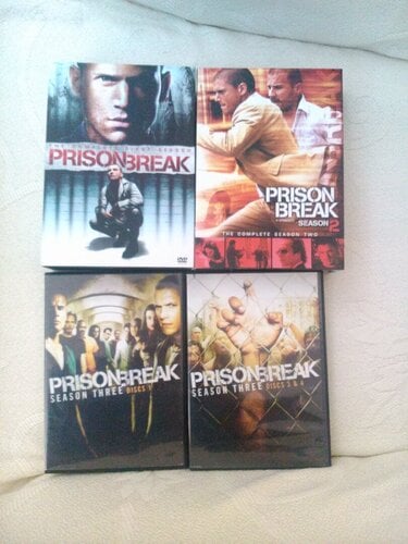 Περισσότερες πληροφορίες για "Prison Break DVDs Σεζόν 1-3"