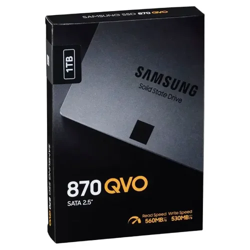 Περισσότερες πληροφορίες για "Samsung 870 QVO (1 TB/SATA III)"