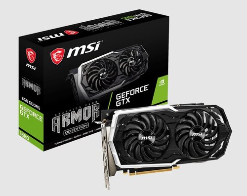 Περισσότερες πληροφορίες για "MSI GeForce GTX 1660 ARMOR 6G OC"