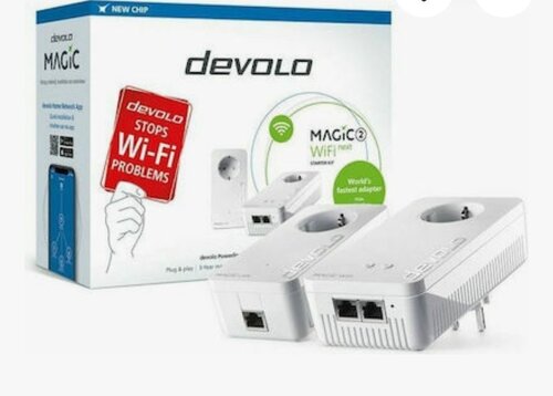 Περισσότερες πληροφορίες για "Devolo Magic 2 WiFi next (kit 2 τεμ.)"