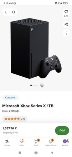 Περισσότερες πληροφορίες για "Xbox series X 250 ευρώ"