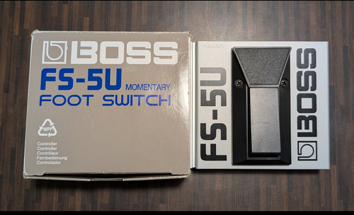 Περισσότερες πληροφορίες για "BOSS FS-5U MOMENTARY FOOT SWITCH Πετάλι"