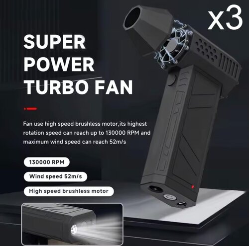 Περισσότερες πληροφορίες για "X3 Violent Blower Turbo Fan"