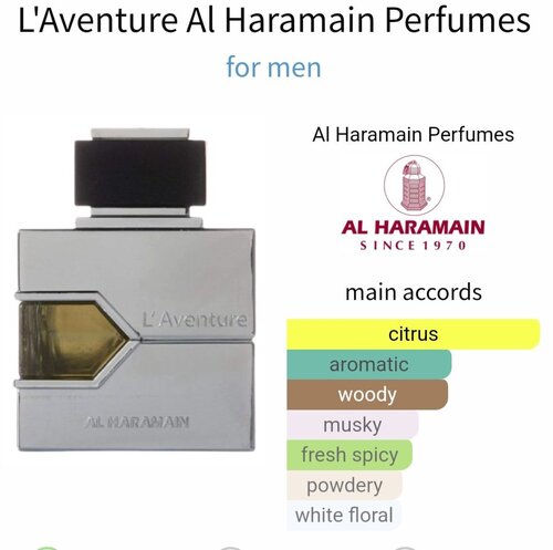 Περισσότερες πληροφορίες για "Al haramain L' aventure edp 30ml"