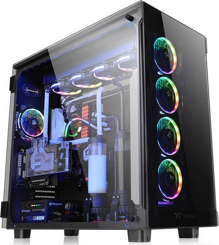 Περισσότερες πληροφορίες για "Thermaltake View 91 TG RGB (Ultra Tower/Μαύρο)"