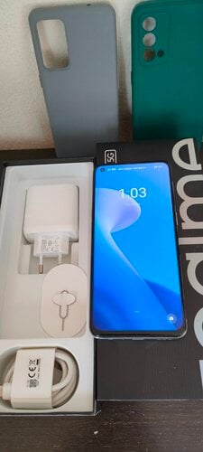 Περισσότερες πληροφορίες για "Realme GT Master Edition 6/128GB SD778G άριστο, full set με 2 θήκες, όχι ανταλλαγές παζάρια"