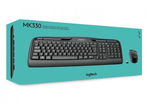 Περισσότερες πληροφορίες για "Logitech MK330 (Μαύρο/RF Wireless)"