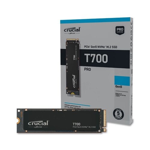 Περισσότερες πληροφορίες για "Crucial T700 SSD 4TB M.2 NVMe PCI Express 5.0"