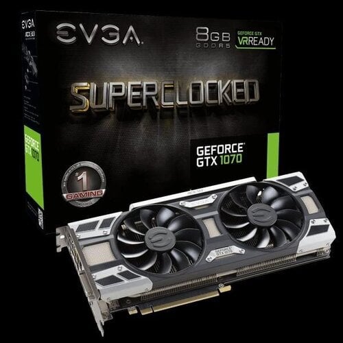 Περισσότερες πληροφορίες για "EVGA GeForce GTX 1070 Superclocked"