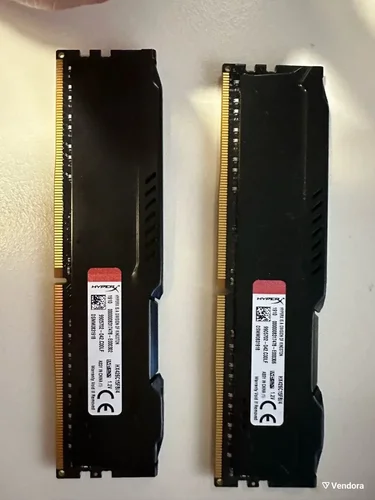 Περισσότερες πληροφορίες για "ΗyperX Fury 4GB DDR4 RAM με Ταχύτητα 2666 για Desktop (Τεμάχια 2)"