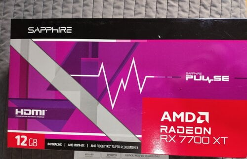 Περισσότερες πληροφορίες για "Sapphire PULSE Radeon RX 7700 XT"