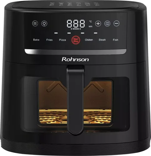 Περισσότερες πληροφορίες για "Rohnson R-2834 Air Fryer 8lt με Wi-Fi"