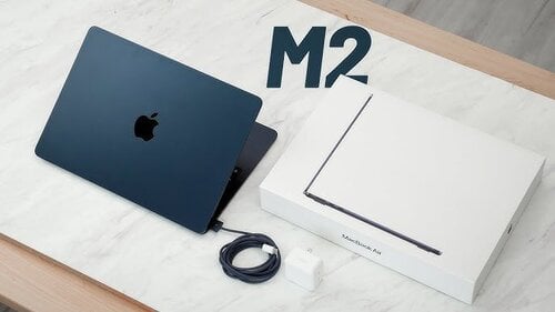 Περισσότερες πληροφορίες για "MacBook Air (M2, 2022). 8-core CPU, 16-core Neural Engine, 8-core GPU, 8GB unified memory. 256G"