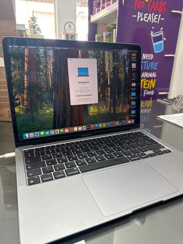 Περισσότερες πληροφορίες για "MacBook Air M1 13.3 space grey"