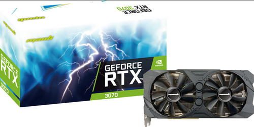 Περισσότερες πληροφορίες για "Manli GeForce RTX 3070 8GB GDDR6 Twin LHR Κάρτα Γραφικών"