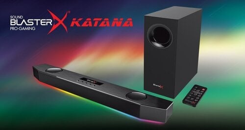 Περισσότερες πληροφορίες για "Creative Sound Blaster X Katana 2.1 75W"